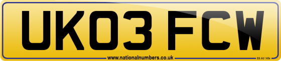 UK03 FCW