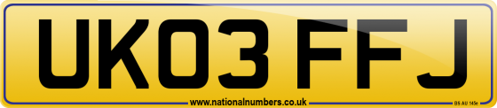 UK03 FFJ