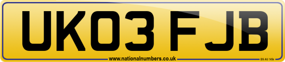 UK03 FJB