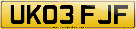 UK03 FJF