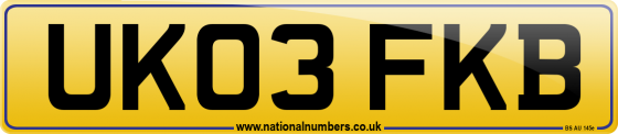 UK03 FKB