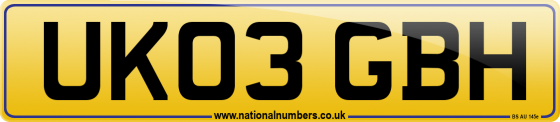 UK03 GBH