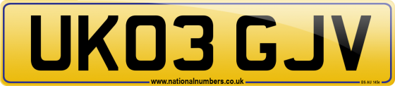 UK03 GJV