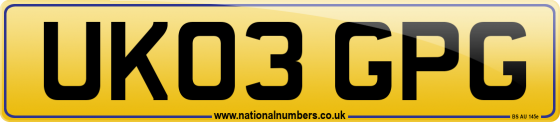 UK03 GPG