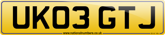 UK03 GTJ