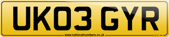 UK03 GYR