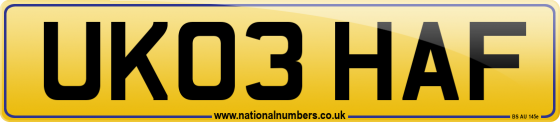 UK03 HAF