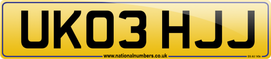 UK03 HJJ