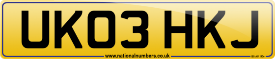 UK03 HKJ
