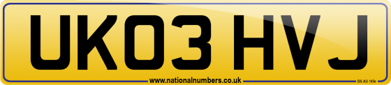 UK03 HVJ