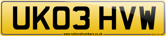 UK03 HVW