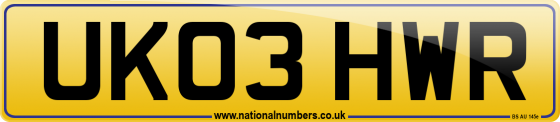 UK03 HWR