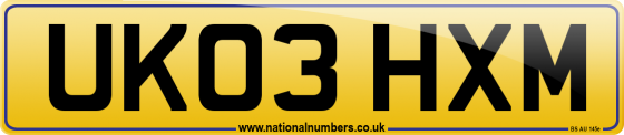 UK03 HXM