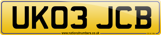UK03 JCB