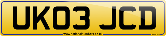 UK03 JCD