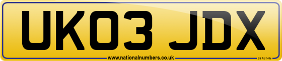 UK03 JDX