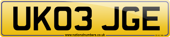 UK03 JGE