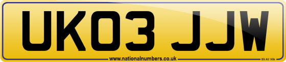 UK03 JJW