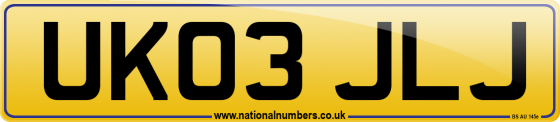 UK03 JLJ