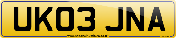 UK03 JNA