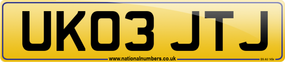 UK03 JTJ