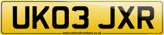 UK03 JXR