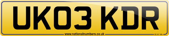 UK03 KDR