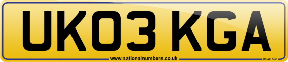 UK03 KGA