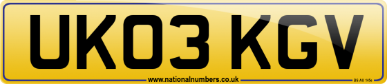 UK03 KGV