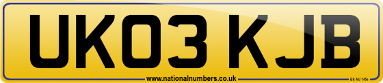 UK03 KJB