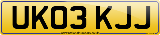 UK03 KJJ