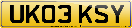UK03 KSY