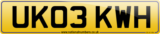 UK03 KWH