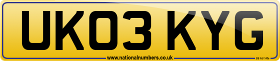 UK03 KYG
