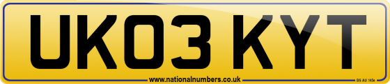 UK03 KYT