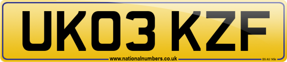 UK03 KZF
