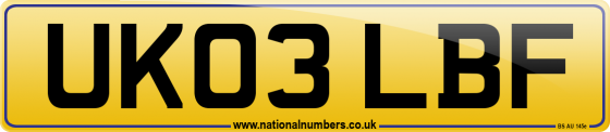 UK03 LBF