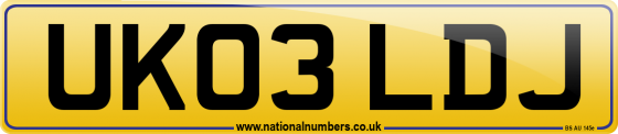 UK03 LDJ