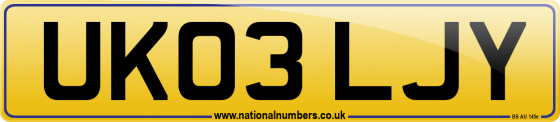 UK03 LJY