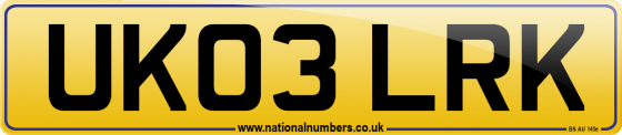 UK03 LRK