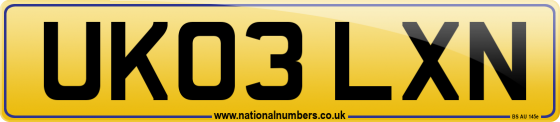 UK03 LXN