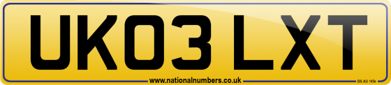 UK03 LXT