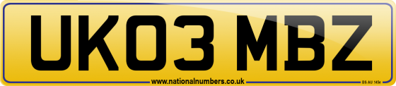 UK03 MBZ