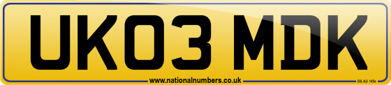 UK03 MDK