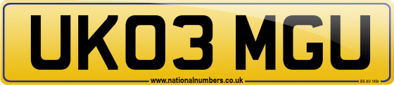 UK03 MGU