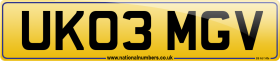 UK03 MGV