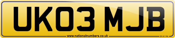 UK03 MJB