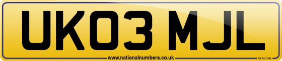 UK03 MJL