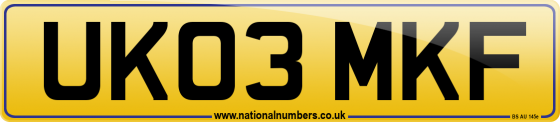 UK03 MKF