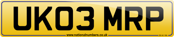 UK03 MRP
